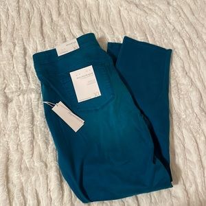 Soft Surroundings pull on straight jeans